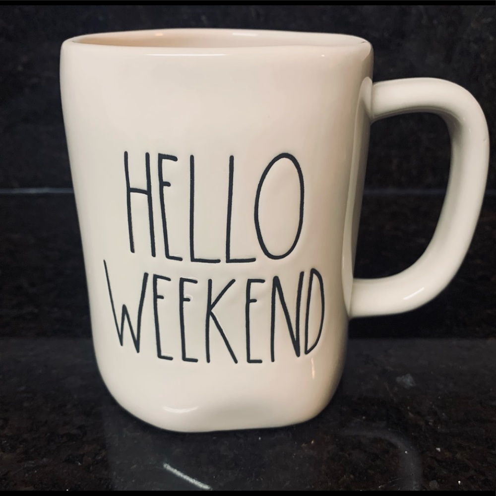 RAE DUNN-Hello Weekend Mug ☕️